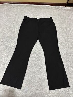 Black 2X Women's Pants